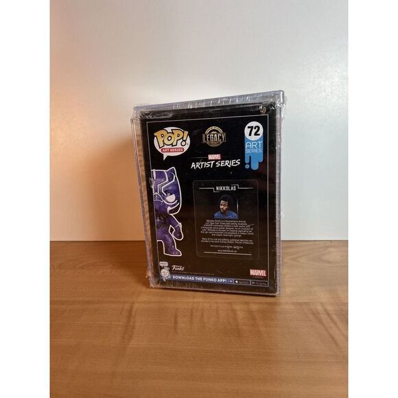 Funko Pop! Artist Series: Marvel - Black Panther - Target Exclusive #72 - Picture 4 of 8